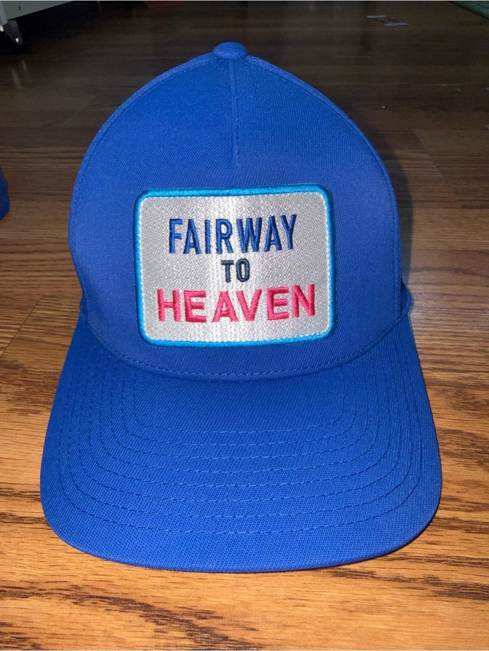 G/FORE Royal Blue 'Fairway to Heaven' Patch Cap Golf